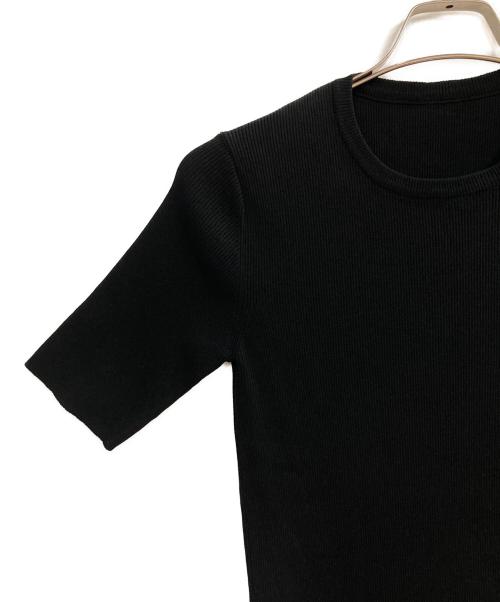 MUSE de Deuxieme Classe（ミューズ ドゥーズィエム クラス）MUSE de Deuxieme Classe (ミューズ ドゥーズィエム クラス) Diner B RIB Tシャツ ブラック サイズ:Freeの古着・服飾アイテム
