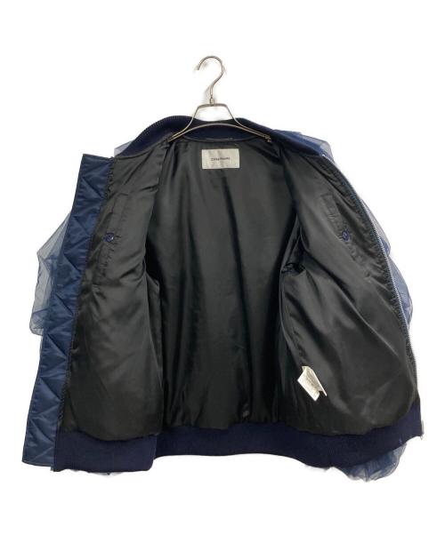 Chika Kisada（チカ キサダ）Chika Kisada (チカ キサダ) Tulle blouson ネイビー サイズ:1の古着・服飾アイテム
