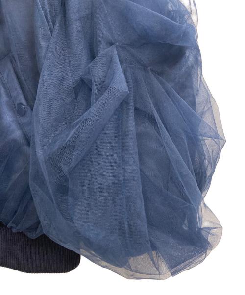 Chika Kisada（チカ キサダ）Chika Kisada (チカ キサダ) Tulle blouson ネイビー サイズ:1の古着・服飾アイテム