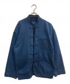 Porter Classicポータークラシック）の古着「PC KENDO CHINESE JACKET」｜インディゴ