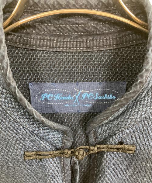 Porter Classic（ポータークラシック）Porter Classic (ポータークラシック) PC KENDO CHINESE JACKET インディゴ サイズ:XLの古着・服飾アイテム