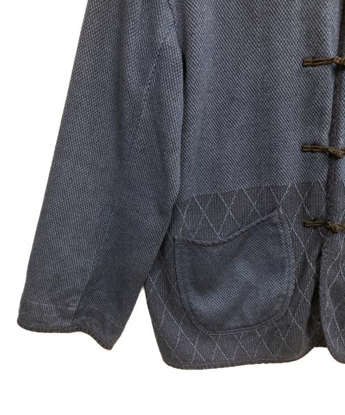 Porter Classic（ポータークラシック）Porter Classic (ポータークラシック) PC KENDO CHINESE JACKET インディゴ サイズ:XLの古着・服飾アイテム
