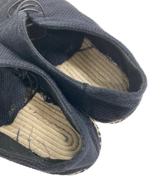 Porter Classic（ポータークラシック）Porter Classic (ポータークラシック) ESPADRILLES SUMMER SHOES  PC KENDO ブラック サイズ:27.5の古着・服飾アイテム