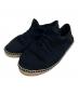 Porter Classic（ポータークラシック）の古着「ESPADRILLES SUMMER SHOES  PC KENDO」｜ブラック