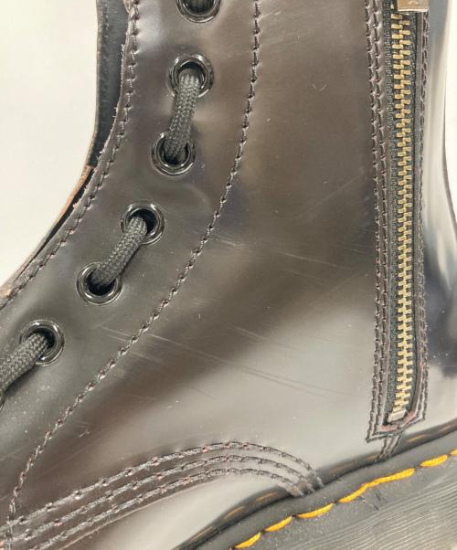 Dr.Martens（ドクターマーチン）Dr.Martens (ドクターマーチン) 1460 PASCAL FRNT ZIP ブラウン サイズ:27の古着・服飾アイテム