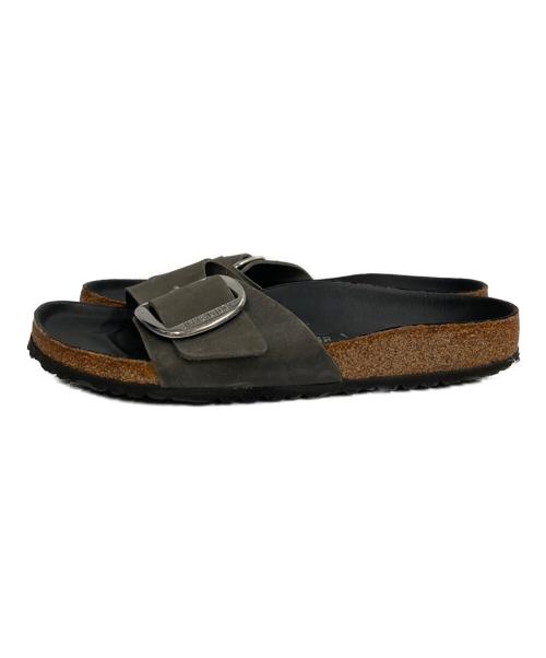 BIRKENSTOCK（ビルケンシュトック）BIRKENSTOCK (ビルケンシュトック) マドリッドビックバックル カーキ サイズ:43の古着・服飾アイテム