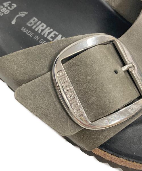 BIRKENSTOCK（ビルケンシュトック）BIRKENSTOCK (ビルケンシュトック) マドリッドビックバックル カーキ サイズ:43の古着・服飾アイテム