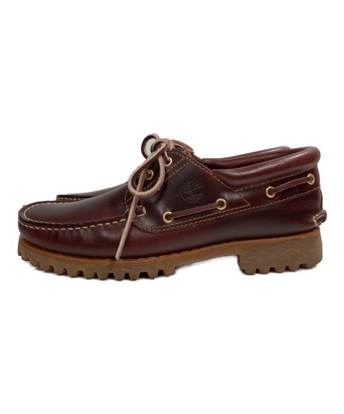 Timberland（ティンバーランド）Timberland (ティンバーランド) AUTHENTICS 3EYE デッキシューズ ブラウン サイズ:26.5の古着・服飾アイテム