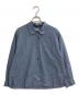MARGARET HOWELL（マーガレットハウエル）の古着「SOFT WASHED COTTON　シャツ」｜ブルー