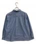 MARGARET HOWELL (マーガレットハウエル) SOFT WASHED COTTON　シャツ ブルー サイズ:１：9000円