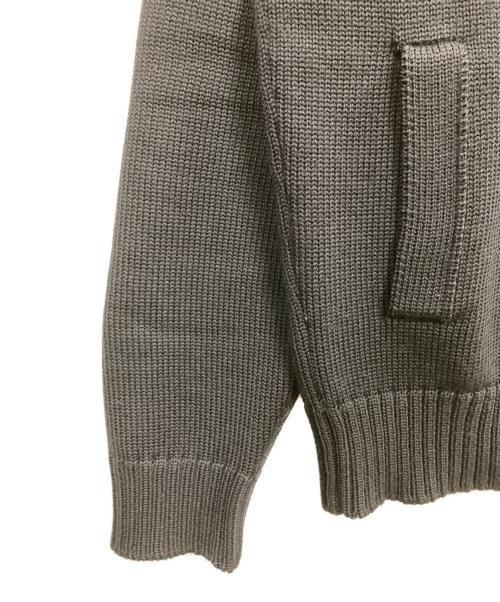 Zanone（ザノーネ）Zanone (ザノーネ) CHIOTO ニット ブルゾン ネイビー サイズ:50の古着・服飾アイテム