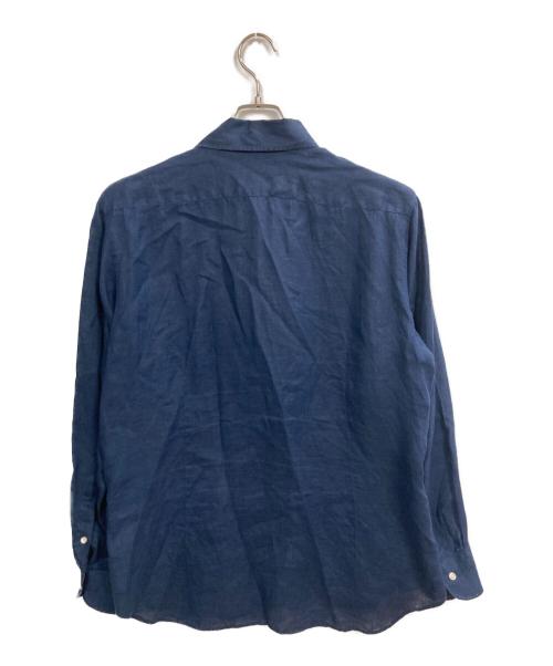 ARCODIO（アルコディオ）ARCODIO (アルコディオ) リネンシャツ ネイビー サイズ:42の古着・服飾アイテム