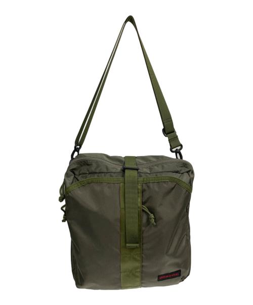 BRIEFING（ブリーフィング）BRIEFING (ブリーフィング) BEAMS BOY (ビームスボーイ) 別注 TRAVEL SACOCHE カーキの古着・服飾アイテム