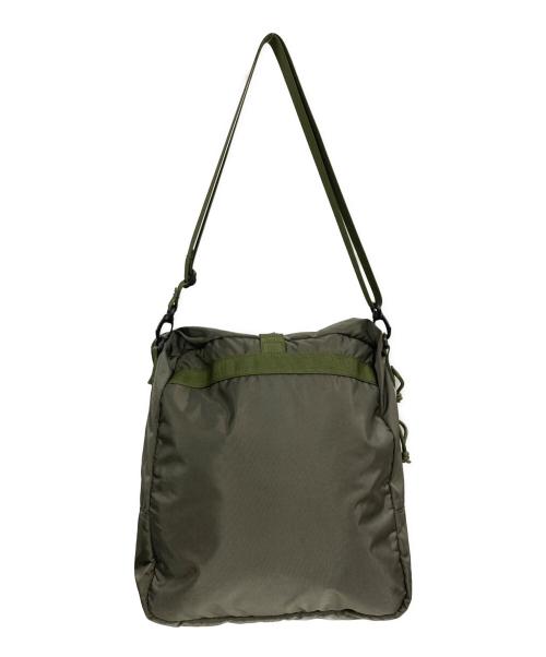 BRIEFING（ブリーフィング）BRIEFING (ブリーフィング) BEAMS BOY (ビームスボーイ) 別注 TRAVEL SACOCHE カーキの古着・服飾アイテム