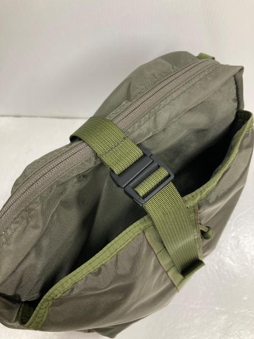 BRIEFING（ブリーフィング）BRIEFING (ブリーフィング) BEAMS BOY (ビームスボーイ) 別注 TRAVEL SACOCHE カーキの古着・服飾アイテム