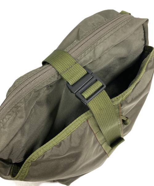BRIEFING（ブリーフィング）BRIEFING (ブリーフィング) BEAMS BOY (ビームスボーイ) 別注 TRAVEL SACOCHE カーキの古着・服飾アイテム