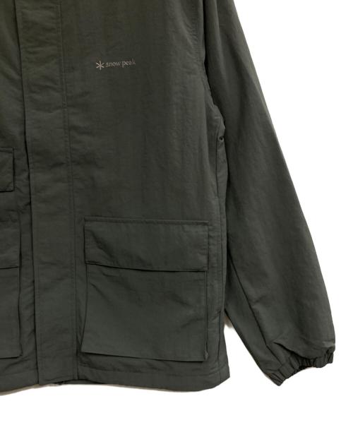 Snow peak（スノーピーク）Snow peak (スノーピーク) Cample Utility Windbreaker グレー サイズ:Lの古着・服飾アイテム