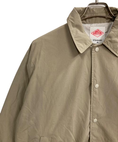 DANTON（ダントン）DANTON (ダントン) COACH JACKET ベージュ サイズ:42の古着・服飾アイテム