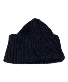 BATONER（バトナ―）の古着「SOLID WOOL SHORT CAP」｜ブラック
