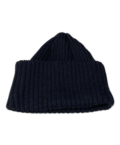 BATONER（バトナ―）BATONER (バトナ―) SOLID WOOL SHORT CAP ブラックの古着・服飾アイテム