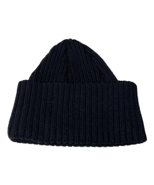 BATONER（バトナ―）BATONER (バトナ―) SOLID WOOL SHORT CAP ブラックの古着・服飾アイテム