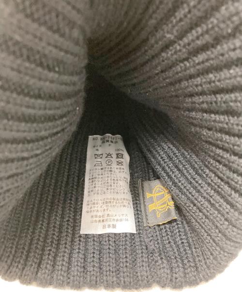 BATONER（バトナ―）BATONER (バトナ―) SOLID WOOL SHORT CAP ブラックの古着・服飾アイテム