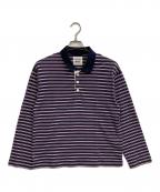 JANE SMITH×RHC Ron Hermanジェーンスミス×アールエイチシー ロンハーマン）の古着「Rugger shirt」｜ネイビー