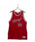 Champion（チャンピオン）の古着「CHICAGO BULLS ゲームシャツ」｜レッド