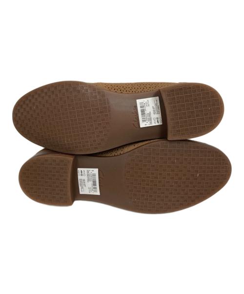 CLARKS（クラークス）CLARKS (クラークス) Trish Cove ブラウン サイズ:5Dの古着・服飾アイテム
