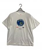 THE NORTH FACE×SUPREMEザ ノース フェイス×シュプリーム）の古着「OneWorld Tee」｜ホワイト