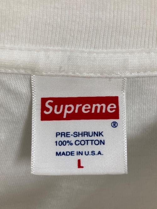 THE NORTH FACE（ザ ノース フェイス）THE NORTH FACE (ザ ノース フェイス) SUPREME (シュプリーム) OneWorld Tee ホワイト サイズ:Lの古着・服飾アイテム