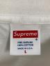 中古・古着 THE NORTH FACE (ザ ノース フェイス) SUPREME (シュプリーム) OneWorld Tee ホワイト サイズ:L：7000円