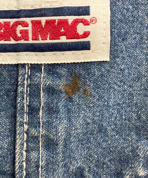 big mac（ビッグマック）BIG MAC (ビッグマック) 80sオーバーオール インディゴ サイズ:記載なしの古着・服飾アイテム