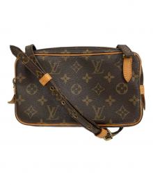 LOUIS VUITTON（ルイ ヴィトン）の古着「マルリーバンドリエール / ショルダーバッグ」｜ブラウン