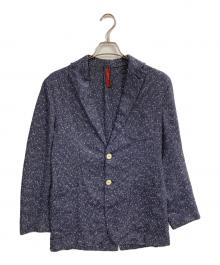 ernesto（エルネスト）の古着「SUMMER TWEED 2B JACKET」｜ネイビー