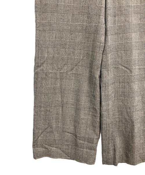 L'EQUIPE（レキップ）L'EQUIPE (レキップ) ウールワイドスラックス グレー サイズ:40の古着・服飾アイテム