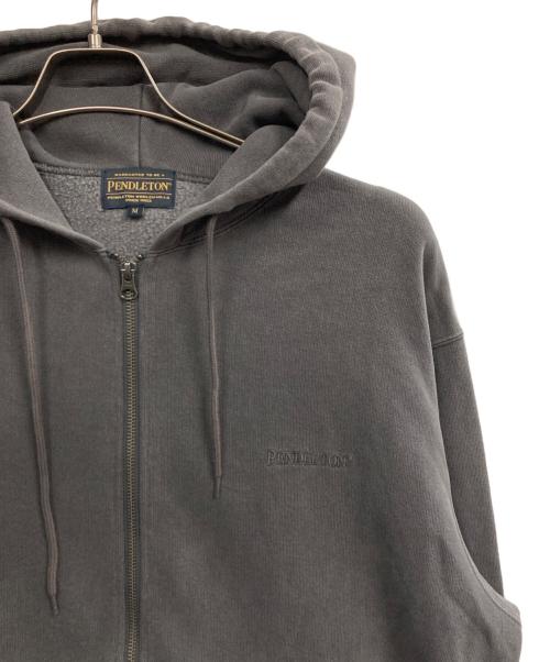 PENDLETON（ペンドルトン）PENDLETON (ペンドルトン) ジップフーディー グレー サイズ:Mの古着・服飾アイテム