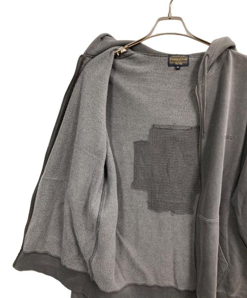 PENDLETON（ペンドルトン）PENDLETON (ペンドルトン) ジップフーディー グレー サイズ:Mの古着・服飾アイテム