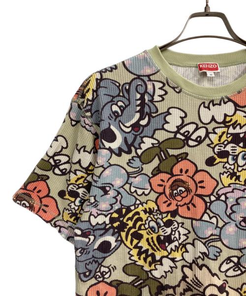 KENZO（ケンゾー）KENZO (ケンゾー) VERDY (ヴェルディ) VERDY COLLECTION OVERSIZE TSHIRT 黄緑 サイズ:Mの古着・服飾アイテム