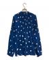 LAUREN RALPH LAUREN (ローレン ラルフ ローレン) Ffloral pleated georgette blouse ネイビー サイズ:S：9000円
