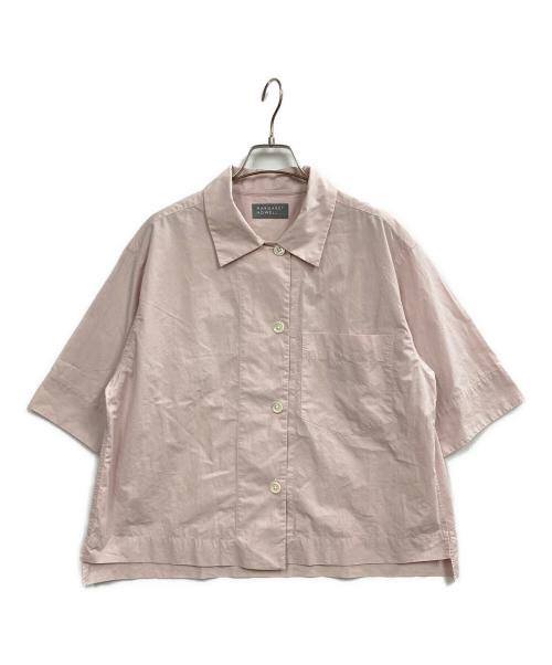 MARGARET HOWELL（マーガレットハウエル）MARGARET HOWELL (マーガレットハウエル) コットンボックスシャツ ピンク サイズ:Fの古着・服飾アイテム