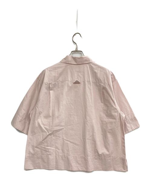 MARGARET HOWELL（マーガレットハウエル）MARGARET HOWELL (マーガレットハウエル) コットンボックスシャツ ピンク サイズ:Fの古着・服飾アイテム
