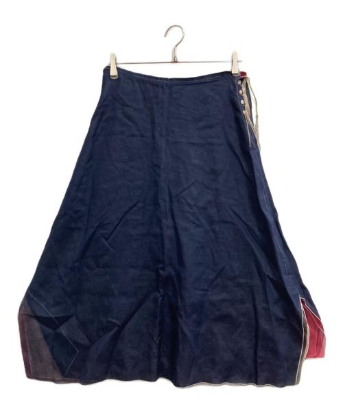 TENNE HANDCRAFTED MODERN（テン ハンドクラフテッド モダン）TENNE HANDCRAFTED MODERN (テン ハンドクラフテッド モダン) 4枚スカートロング ネイビー サイズ:記載なし（実寸サイズを参照ください）の古着・服飾アイテム