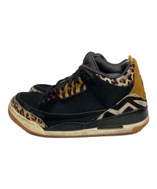 NIKE（ナイキ）NIKE (ナイキ) Air Jordan 3 Retro SE ブラック×ブラウン サイズ:27の古着・服飾アイテム