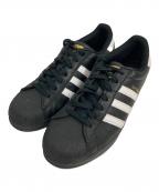 adidasアディダス）の古着「スーパースター / ローカットスニーカー」｜ブラック