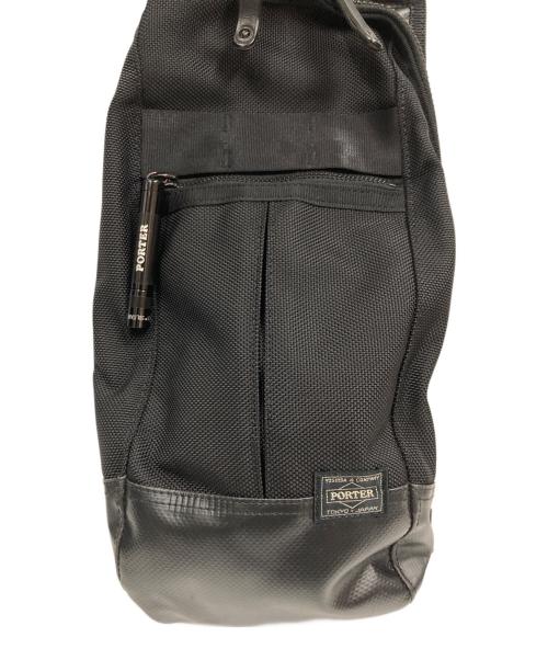 PORTER（ポーター）PORTER (ポーター) HEAT  SLING SHOULDER BAG ブラックの古着・服飾アイテム