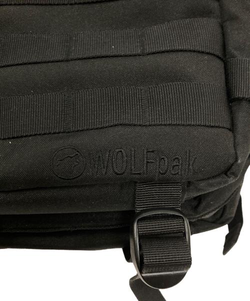 WOLFpak（ウルフパック）WOLFpak (ウルフパック) タクティカル バックパック ブラックの古着・服飾アイテム
