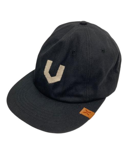 VISVIM（ビズビム）VISVIM (ビズビム) コットンリネン HONUS CAP ブラックの古着・服飾アイテム