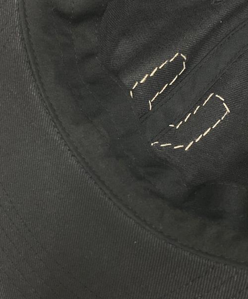 VISVIM（ビズビム）VISVIM (ビズビム) コットンリネン HONUS CAP ブラックの古着・服飾アイテム