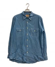 camco（カムコ）の古着「シャンブレーシャツ」｜ブルー